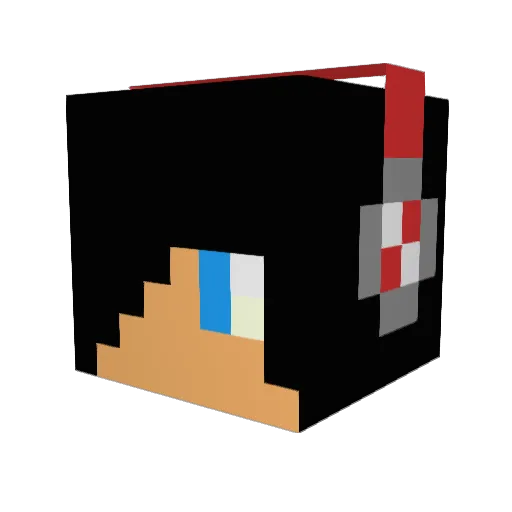slyfox942 Minecraft avatar head, 3D render