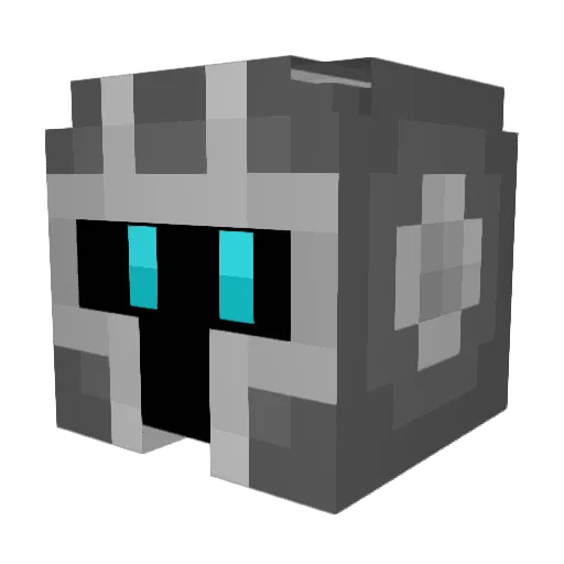 slymexican Minecraft avatar head, 3D render