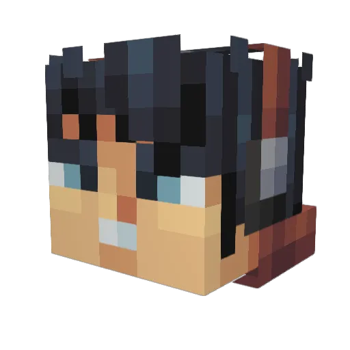 slyo2808 Minecraft avatar head, 3D render
