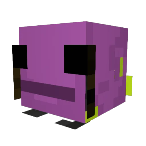 slytheminer Minecraft avatar head, 3D render
