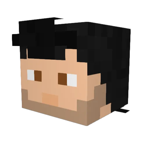 slyxxmcflyxx Minecraft avatar head, 3D render