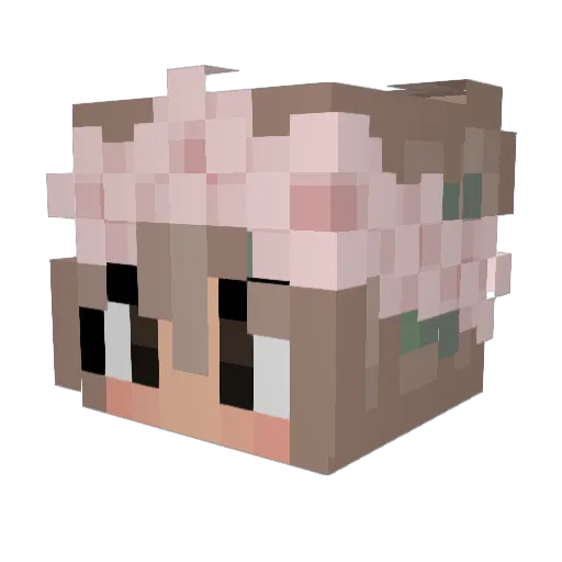 sm0kingdreams Minecraft avatar head, 3D render