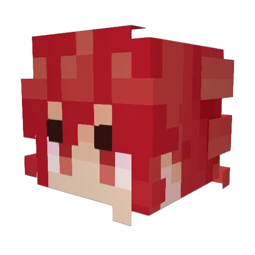 sm0oths Minecraft avatar head, 3D render
