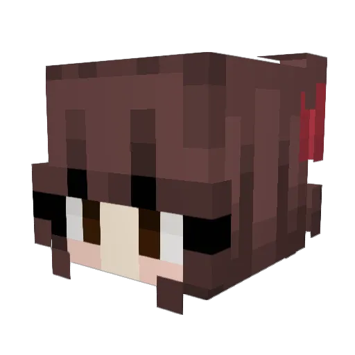 sm4ll__st4r Minecraft avatar head, 3D render