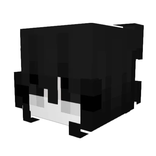 sm7i Minecraft avatar head, 3D render
