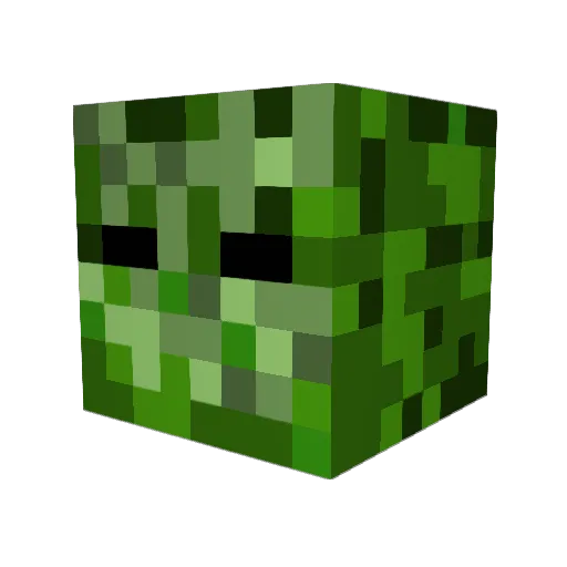 smaakage10 Minecraft avatar head, 3D render