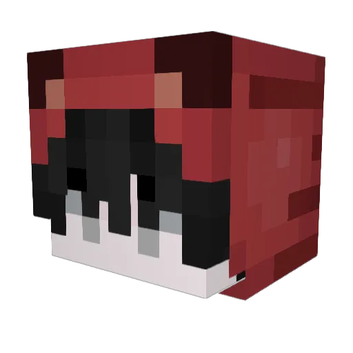 smackala Minecraft avatar head, 3D render