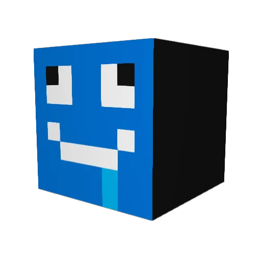 smaiistone Minecraft avatar head, 3D render