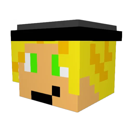 smakdude47 Minecraft avatar head, 3D render