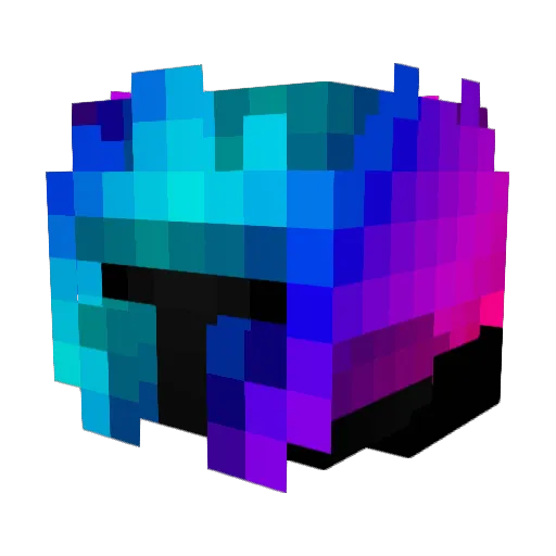 smakerko Minecraft avatar head, 3D render