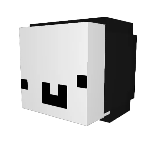smalbr Minecraft avatar head, 3D render