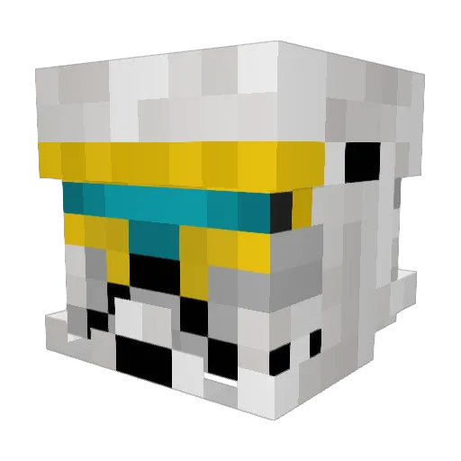smallbeez Minecraft avatar head, 3D render