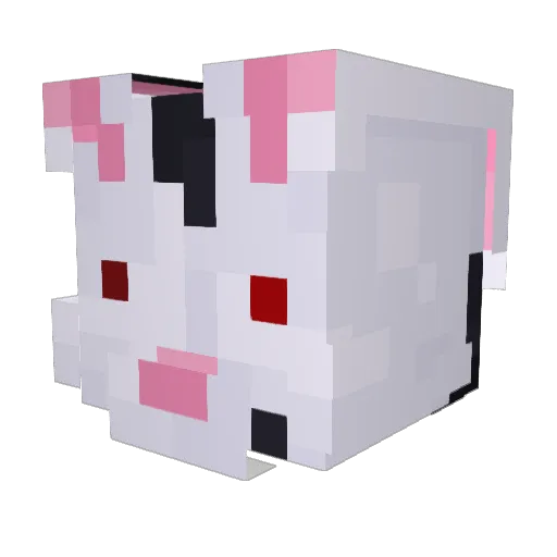 smallbigbug Minecraft avatar head, 3D render