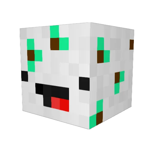 smallman69420 Minecraft avatar head, 3D render