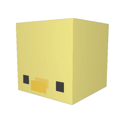 smallpink22 Minecraft avatar head, 3D render
