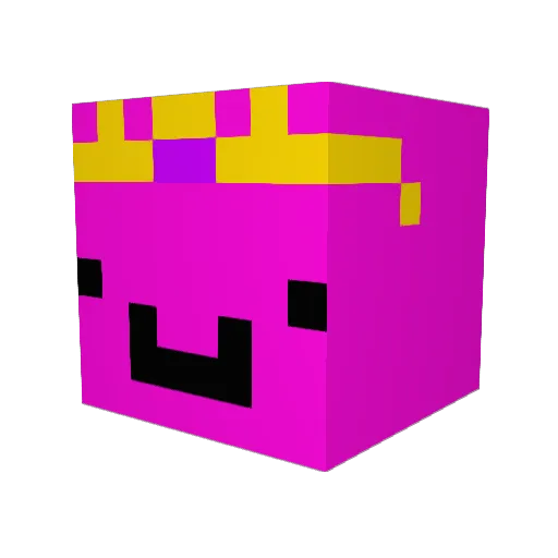 smalls1102 Minecraft avatar head, 3D render