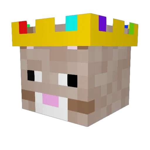 smallsmush Minecraft avatar head, 3D render