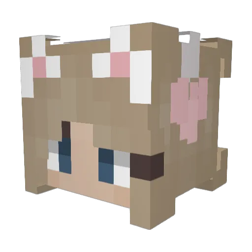 smallsteven420 Minecraft avatar head, 3D render