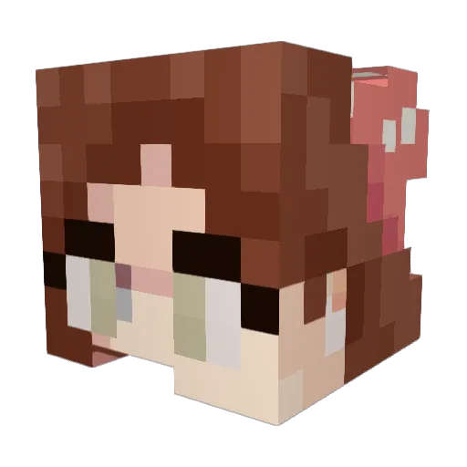 smarks6 Minecraft avatar head, 3D render