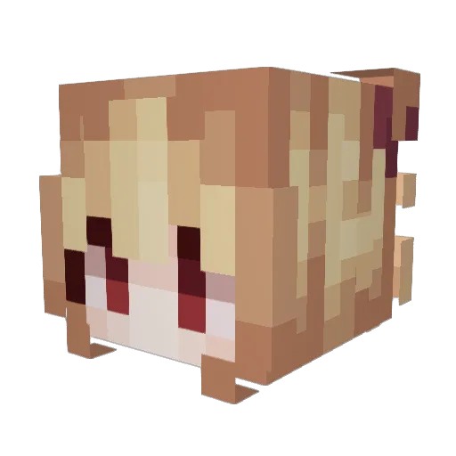 smartuz Minecraft avatar head, 3D render