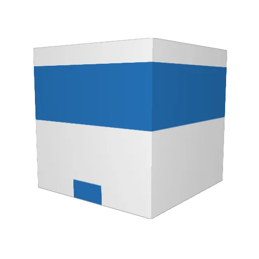smartycomputer Minecraft avatar head, 3D render