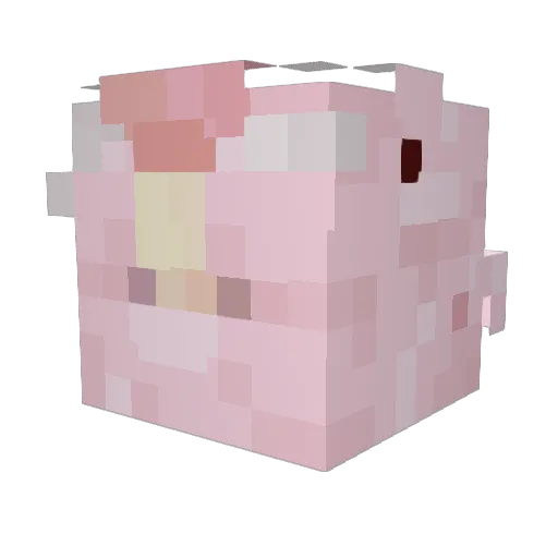 smartyishere Minecraft avatar head, 3D render