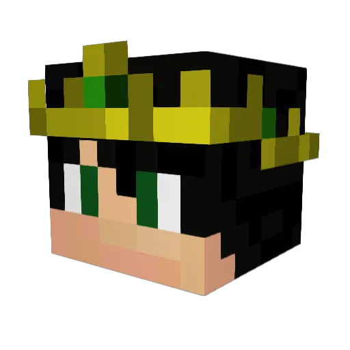 smartyjosh Minecraft avatar head, 3D render