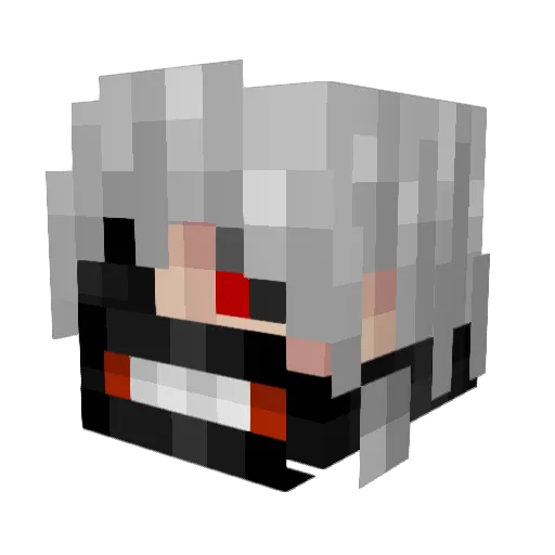 smash270 Minecraft avatar head, 3D render