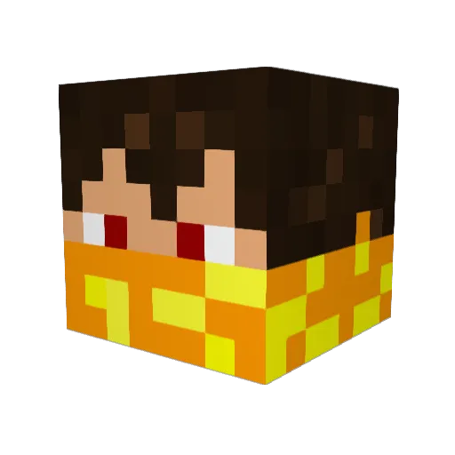 smashslayer915 Minecraft avatar head, 3D render