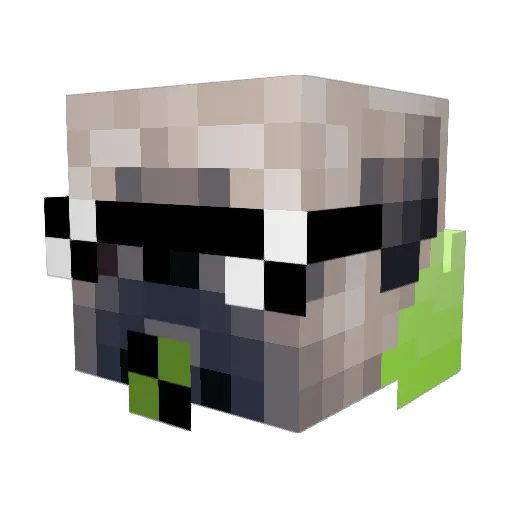 smaugdragon23 Minecraft avatar head, 3D render
