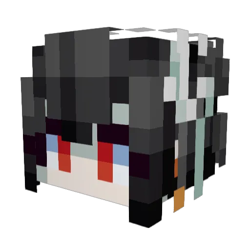 smaysdefile Minecraft avatar head, 3D render