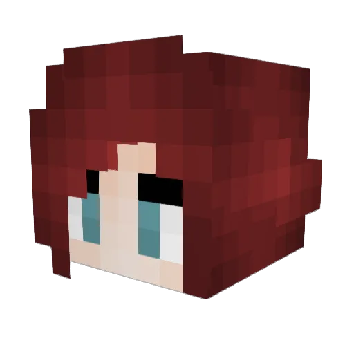 smb567 Minecraft avatar head, 3D render