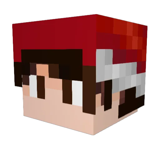 sme5069 Minecraft avatar head, 3D render