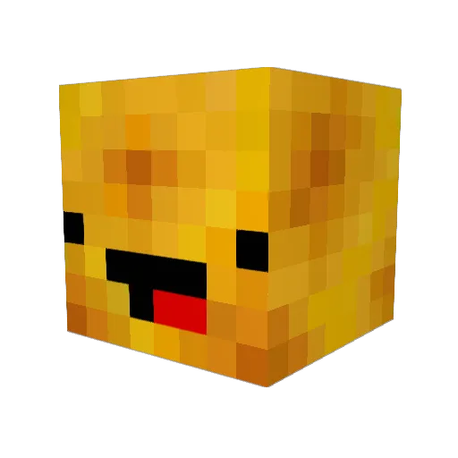 smeggynob Minecraft avatar head, 3D render