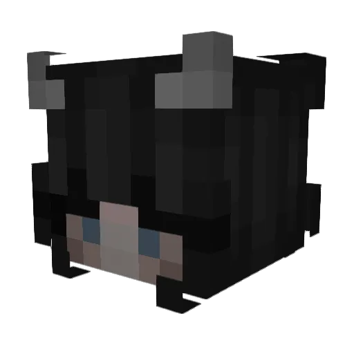 smelkek Minecraft avatar head, 3D render