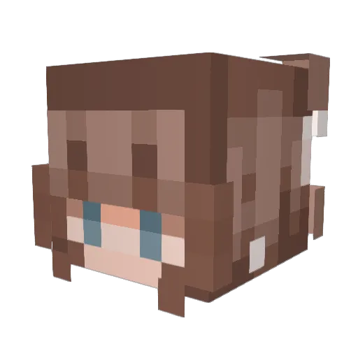 smella420 Minecraft avatar head, 3D render
