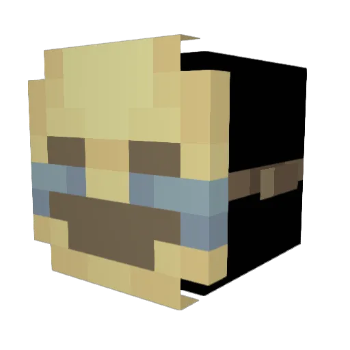 smellyelliott Minecraft avatar head, 3D render