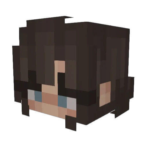 smg_nur Minecraft avatar head, 3D render
