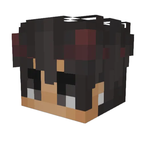 smhDaniel Minecraft avatar head, 3D render