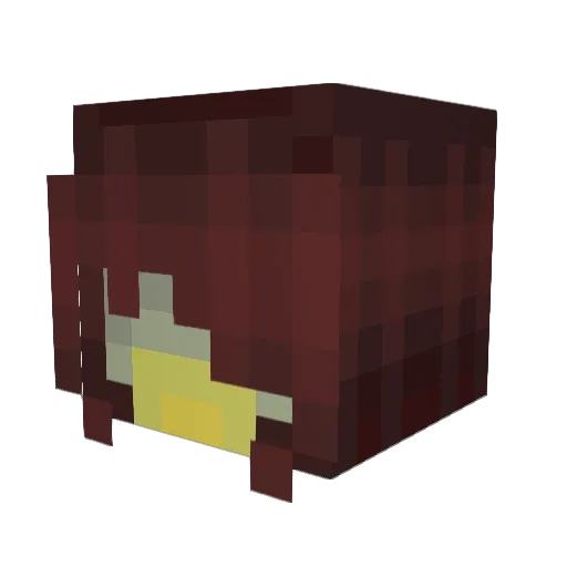 smh_hitman Minecraft avatar head, 3D render