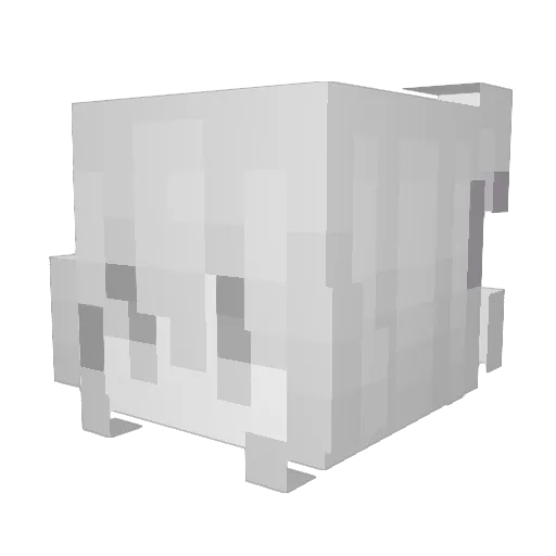 smhi Minecraft avatar head, 3D render