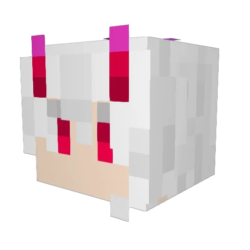 smhsss Minecraft avatar head, 3D render