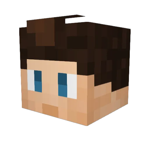 smigg3 Minecraft avatar head, 3D render