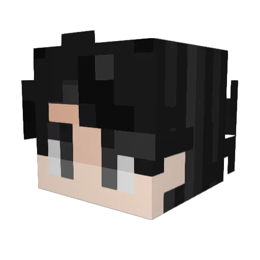 smile3124 Minecraft avatar head, 3D render