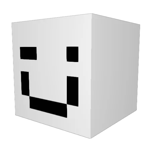 smiley_69 Minecraft avatar head, 3D render