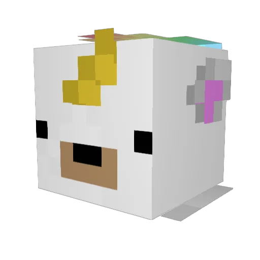 smileybaneke Minecraft avatar head, 3D render