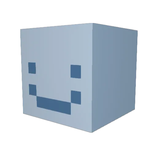 smileyfaith Minecraft avatar head, 3D render