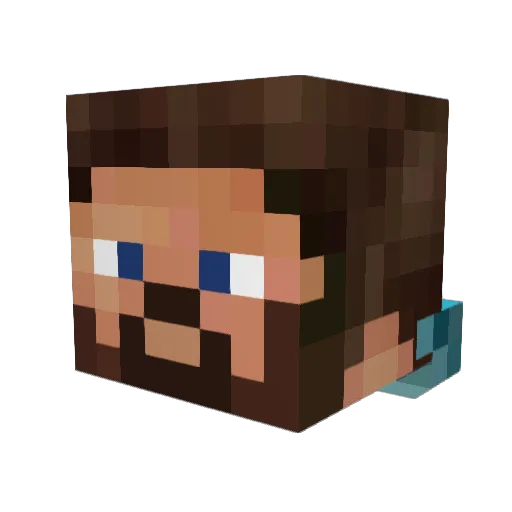 smileyfrawg17 Minecraft avatar head, 3D render