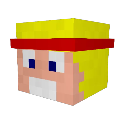 smileygamer232 Minecraft avatar head, 3D render