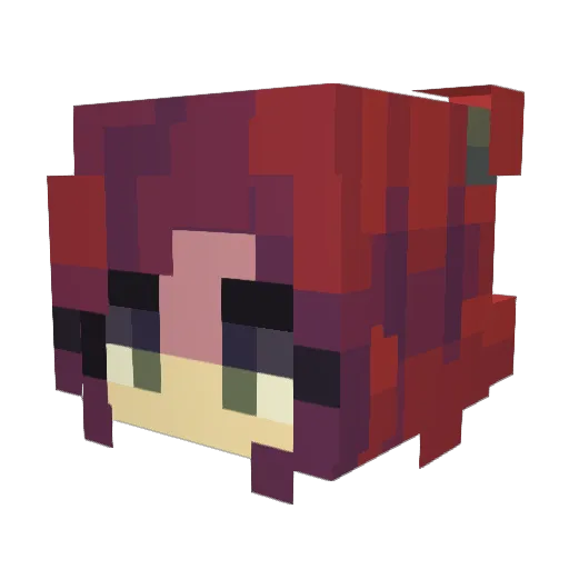 smileyreillyxd Minecraft avatar head, 3D render